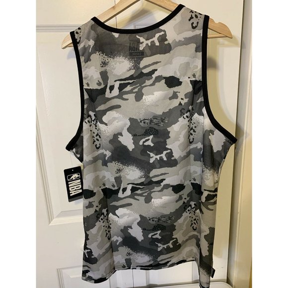 NBA Camouflage Muscle T Shirt Men’s Sz L NWT Rare‎ - Picture 6 of 6